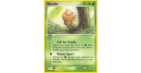 Weedle Ex Firered Leafgreen Pokemon Card 86 112