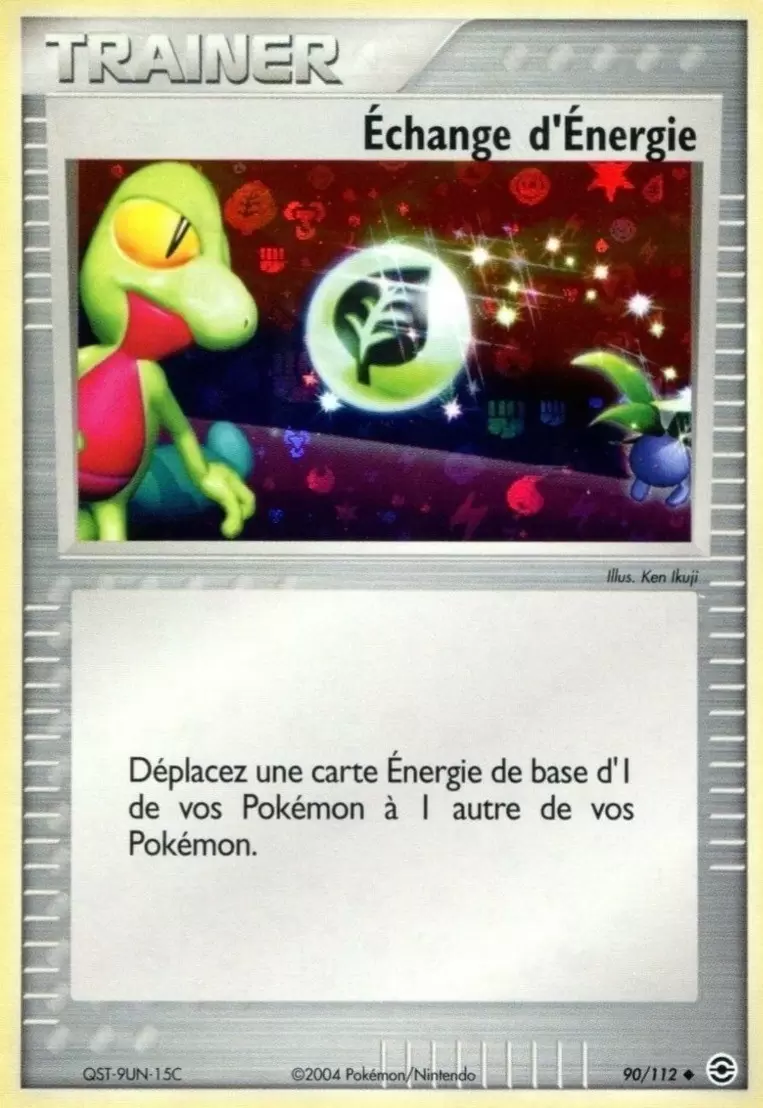 EX Rouge Feu & Vert Feuille - Echange d\'Énergie holographique