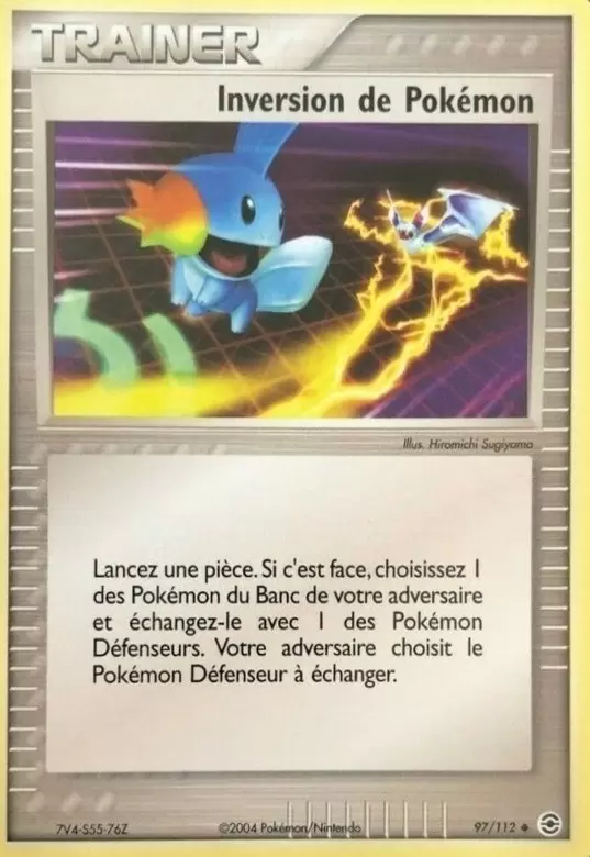 EX Rouge Feu & Vert Feuille - Inversion de Pokémon