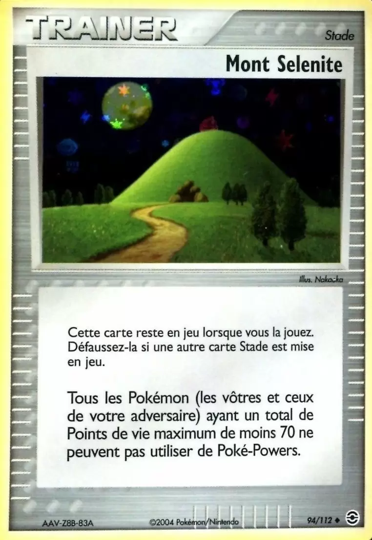 EX Rouge Feu & Vert Feuille - Mont Selenite holographique