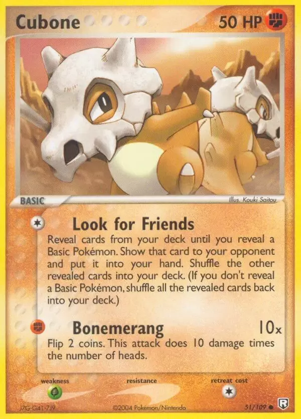 EX Team Rocket Returns - Cubone