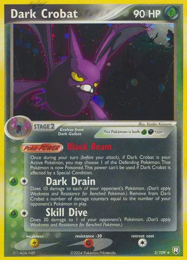 EX Team Rocket Returns - Dark Crobat Holo