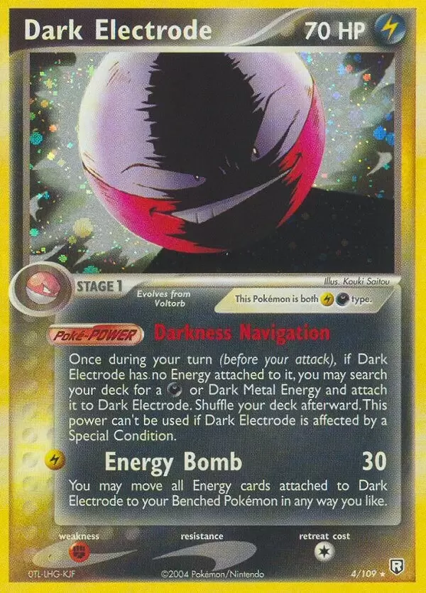 EX Team Rocket Returns - Dark Electrode Holo