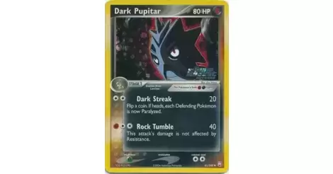 Dark Pupitar, Pokémon