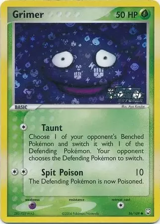 EX Team Rocket Returns - Grimer Holo Ex Team Rocket Logo