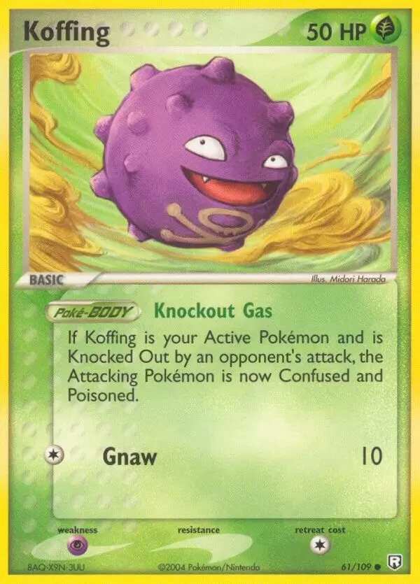 EX Team Rocket Returns - Koffing