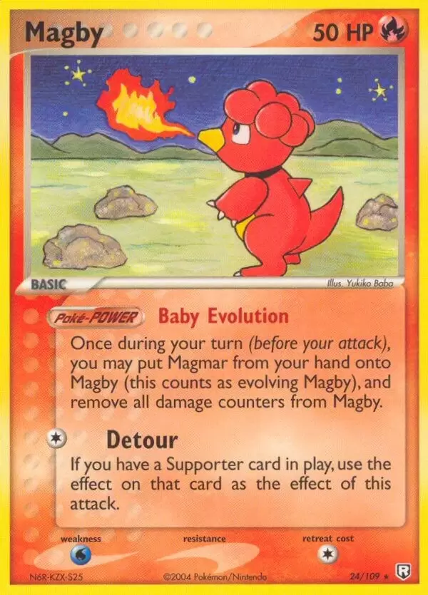 EX Team Rocket Returns - Magby