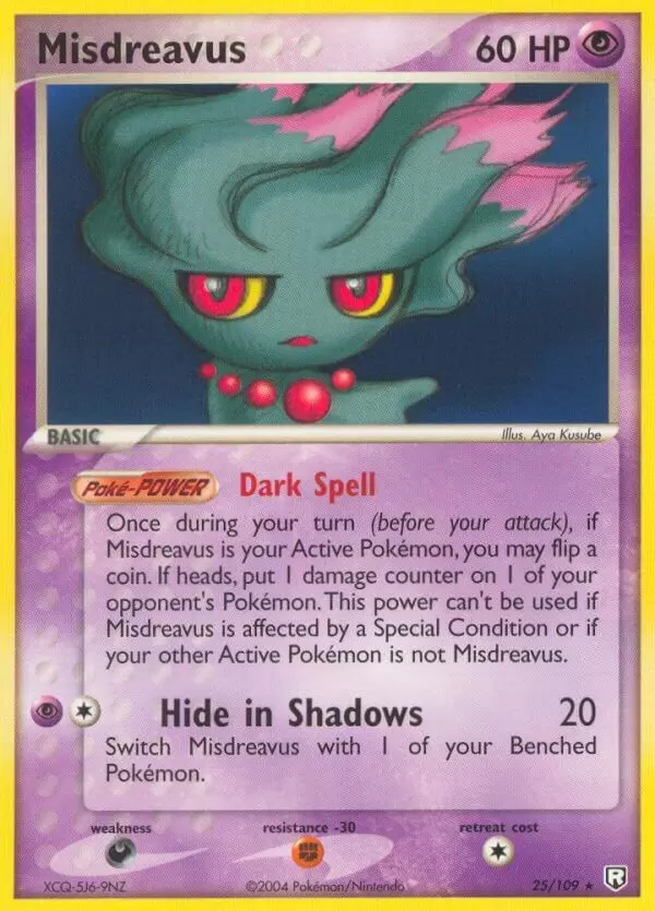 EX Team Rocket Returns - Misdreavus