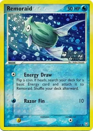 EX Team Rocket Returns - Remoraid Holo Ex Team Rocket Logo
