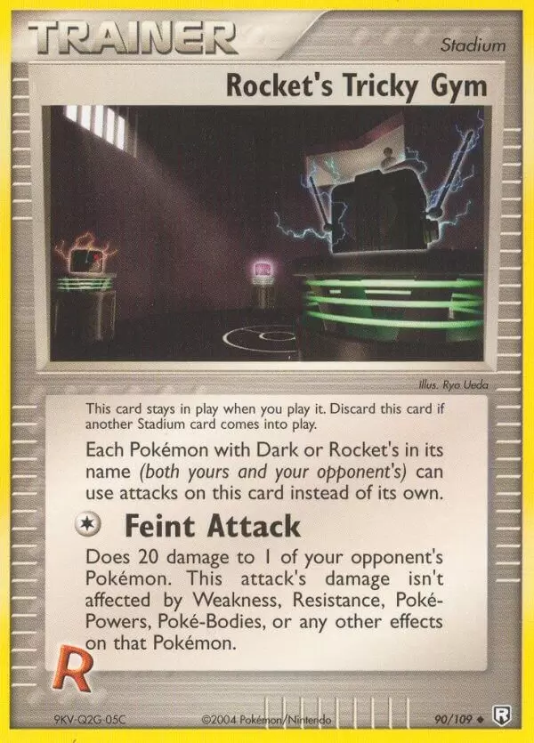EX Team Rocket Returns - Rocket\'s Tricky Gym