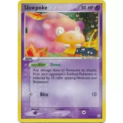 Slowpoke Holo Ex Team Rocket Logo