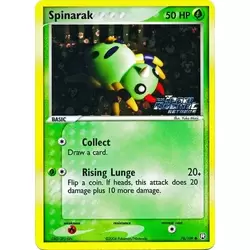 Spinarak Holo Ex Team Rocket Logo