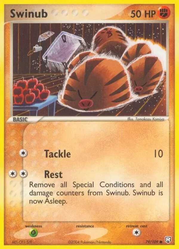 EX Team Rocket Returns - Swinub