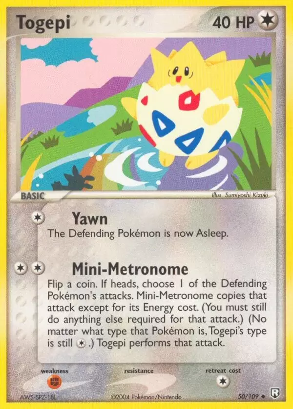 EX Team Rocket Returns - Togepi
