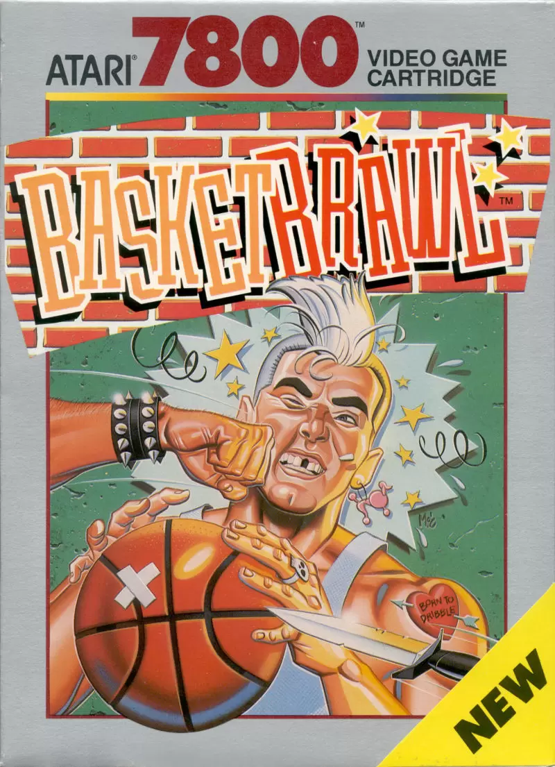 Atari 7800 - Basketbrawl
