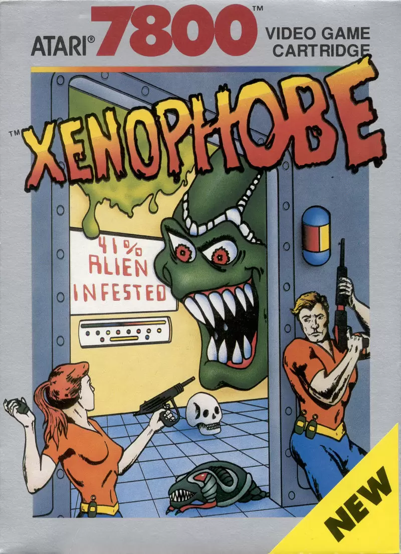 Atari 7800 - Xenophobe