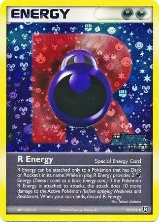 EX Team Rocket Returns - R Energy Holo Ex Team Rocket Logo