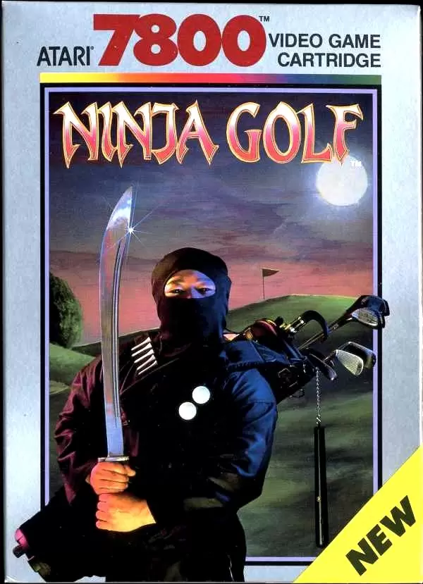 Atari 7800 - Ninja Golf