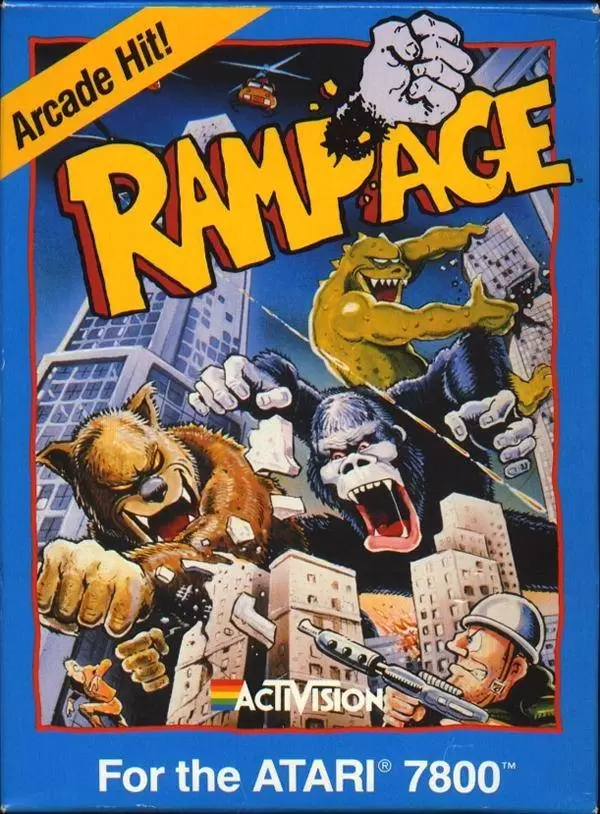 Atari 7800 - Rampage