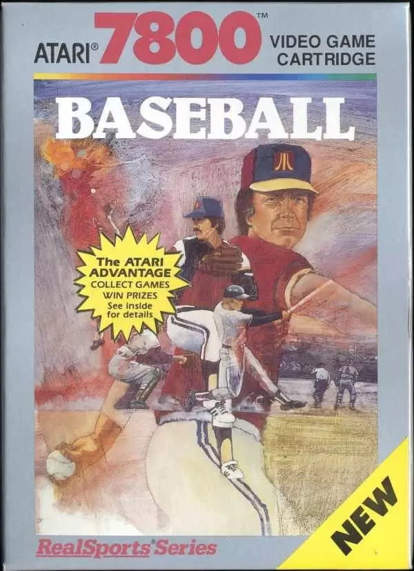 Atari 7800 - RealSports Baseball