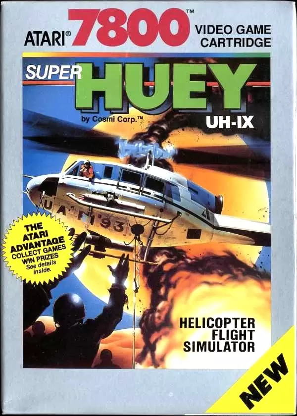 Atari 7800 - Super Huey UH-IX