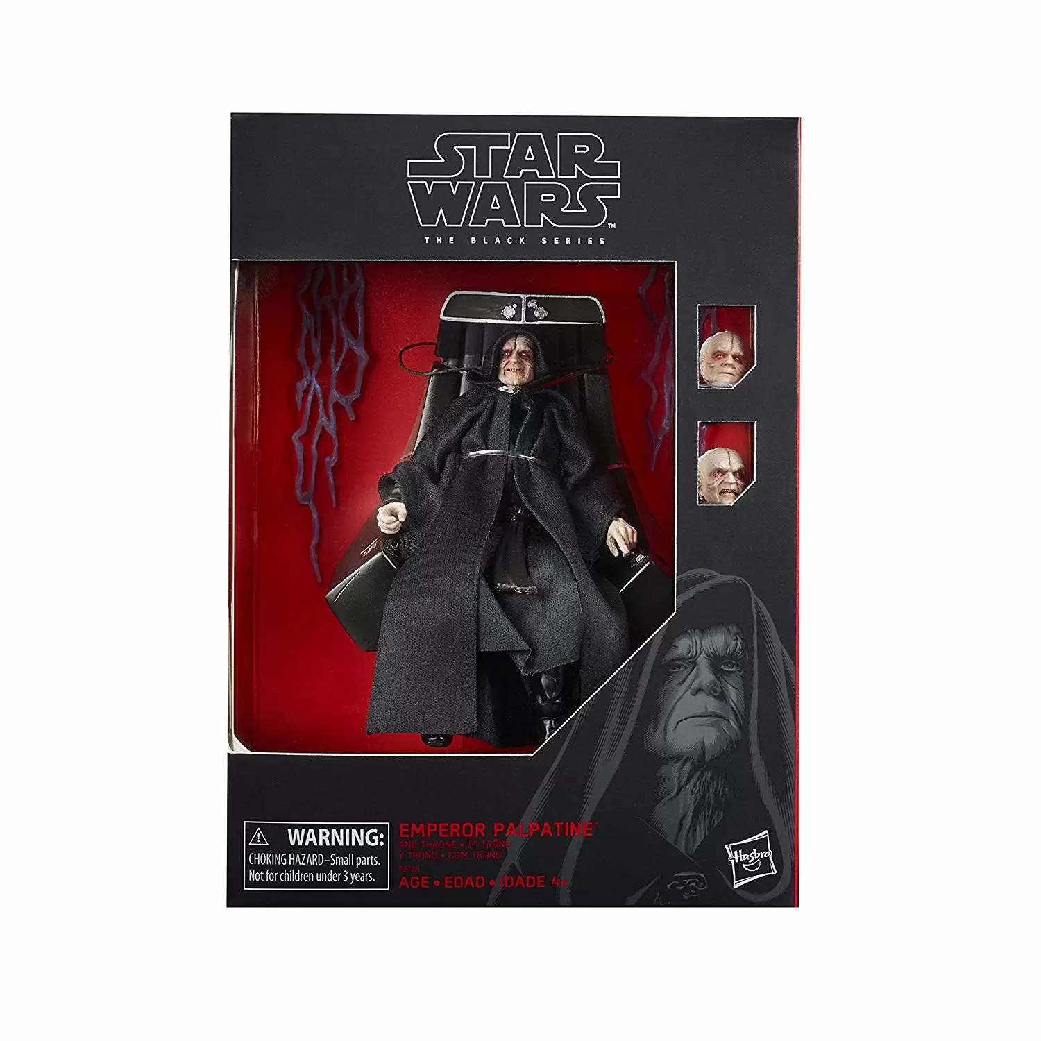 Black Series Red - 6 inches - Empereur Palpatine on throne
