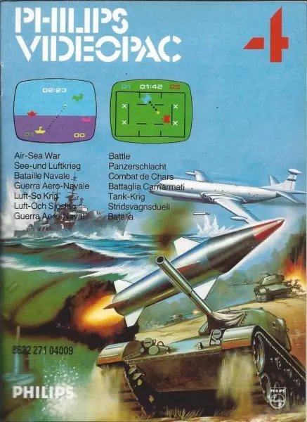 Philips VideoPac - Air-Sea War / Battle
