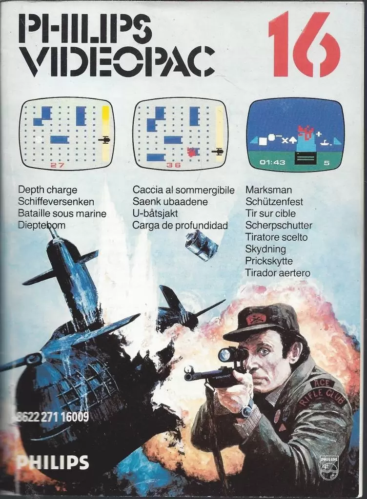 Philips VideoPac - Depth charge / Marksman