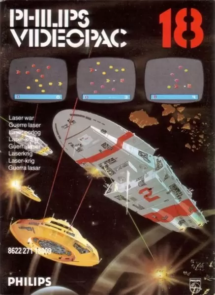 Philips VideoPac - Laser War