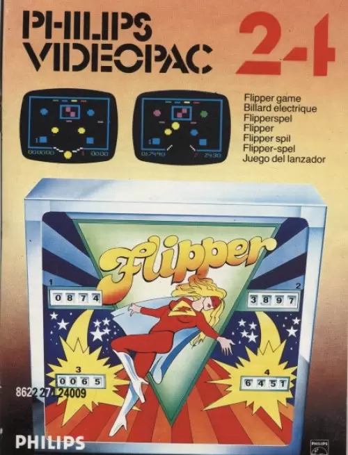 Philips VideoPac - Flipper Game