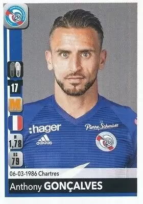 Championnat de France 2018-2019 - Anthony Gonçalves - RC Strasbourg Alsace