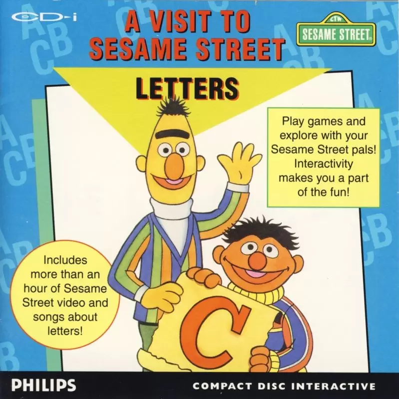 Philips CD-i - A Visit to Sesame Street: Letters