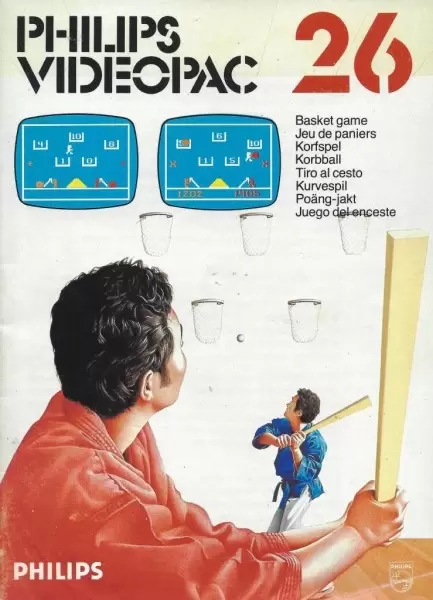 Philips VideoPac - Basket game