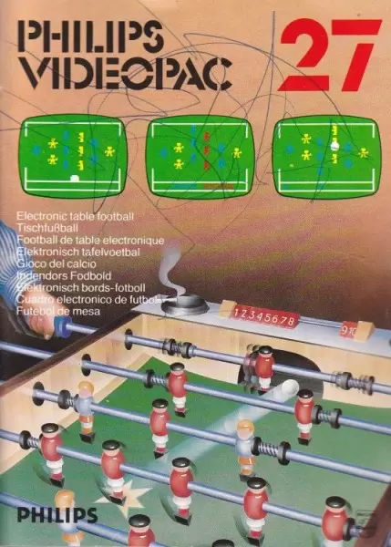 Philips VideoPac - Electronic table football