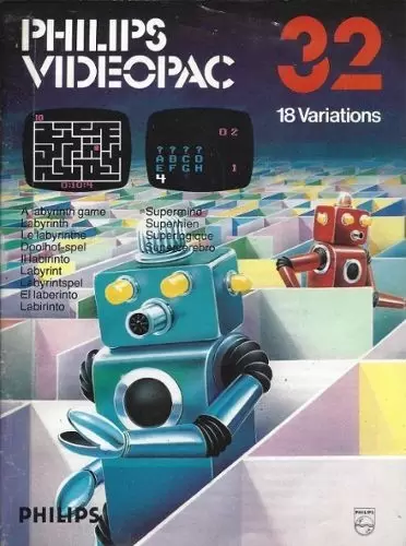 Philips VideoPac - A Labyrinth game