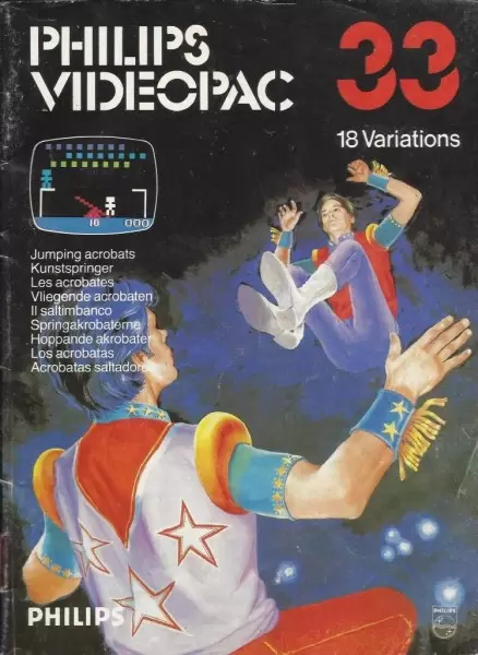 Philips VideoPac - Les Acrobates
