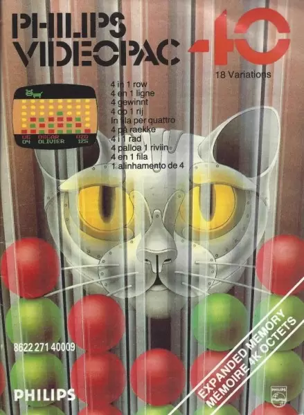 Philips VideoPac - 4 en 1 ligne