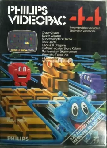 Philips VideoPac - Crazy Chase