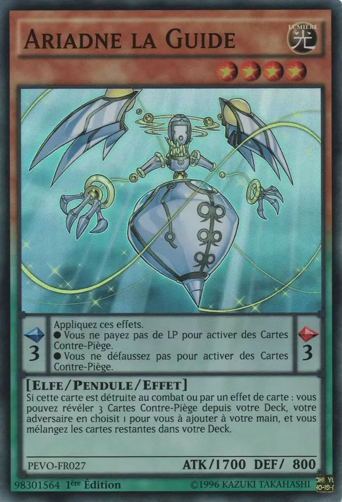 Evolution Des Pendules PEVO - Ariadne la Guide