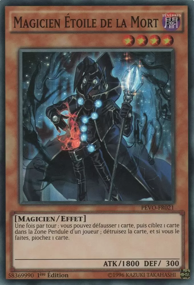 Evolution Des Pendules PEVO - Magicien Étoile de la Mort