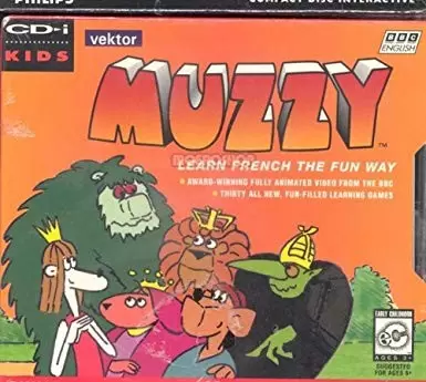 Philips CD-i - Muzzy: Learn French the Fun Way