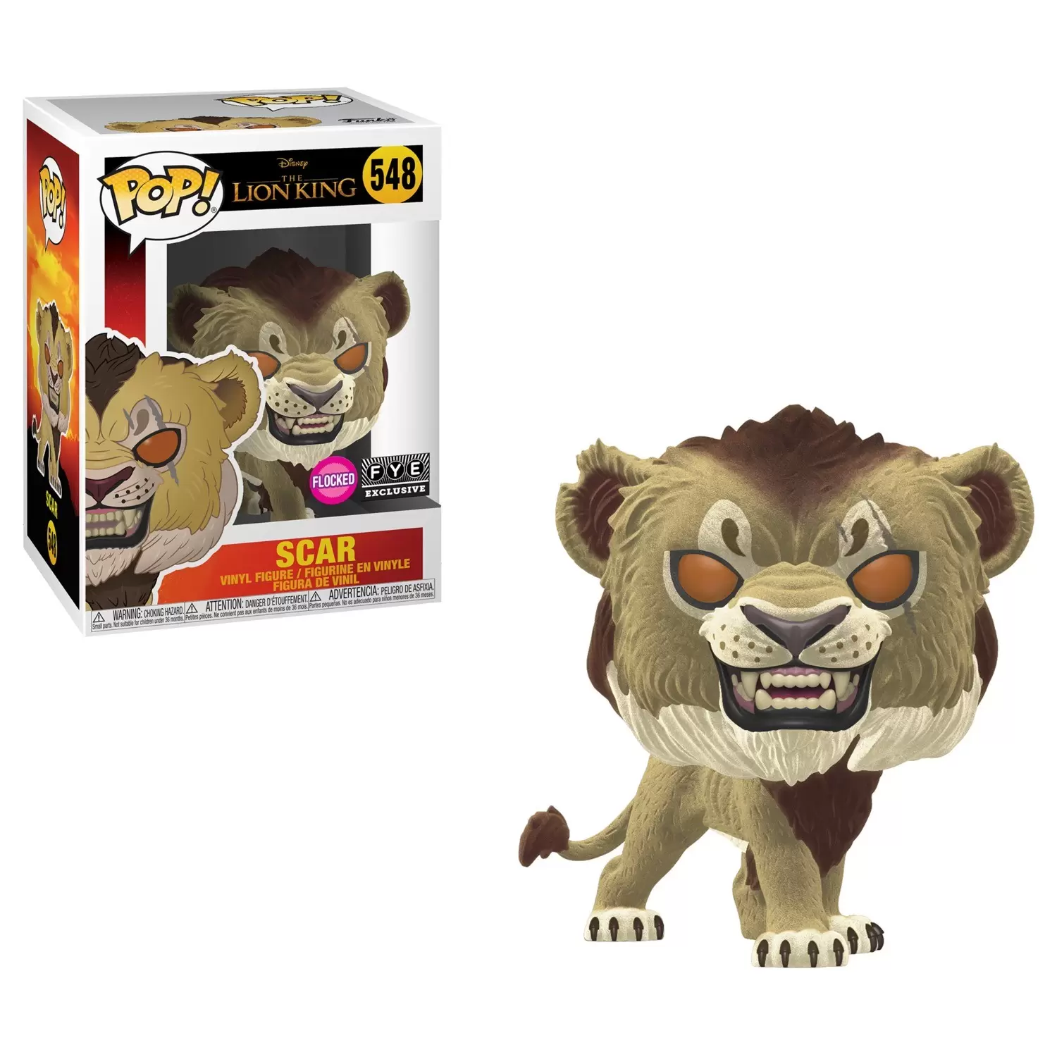 POP! Disney - The Lion King - Scar Flocked