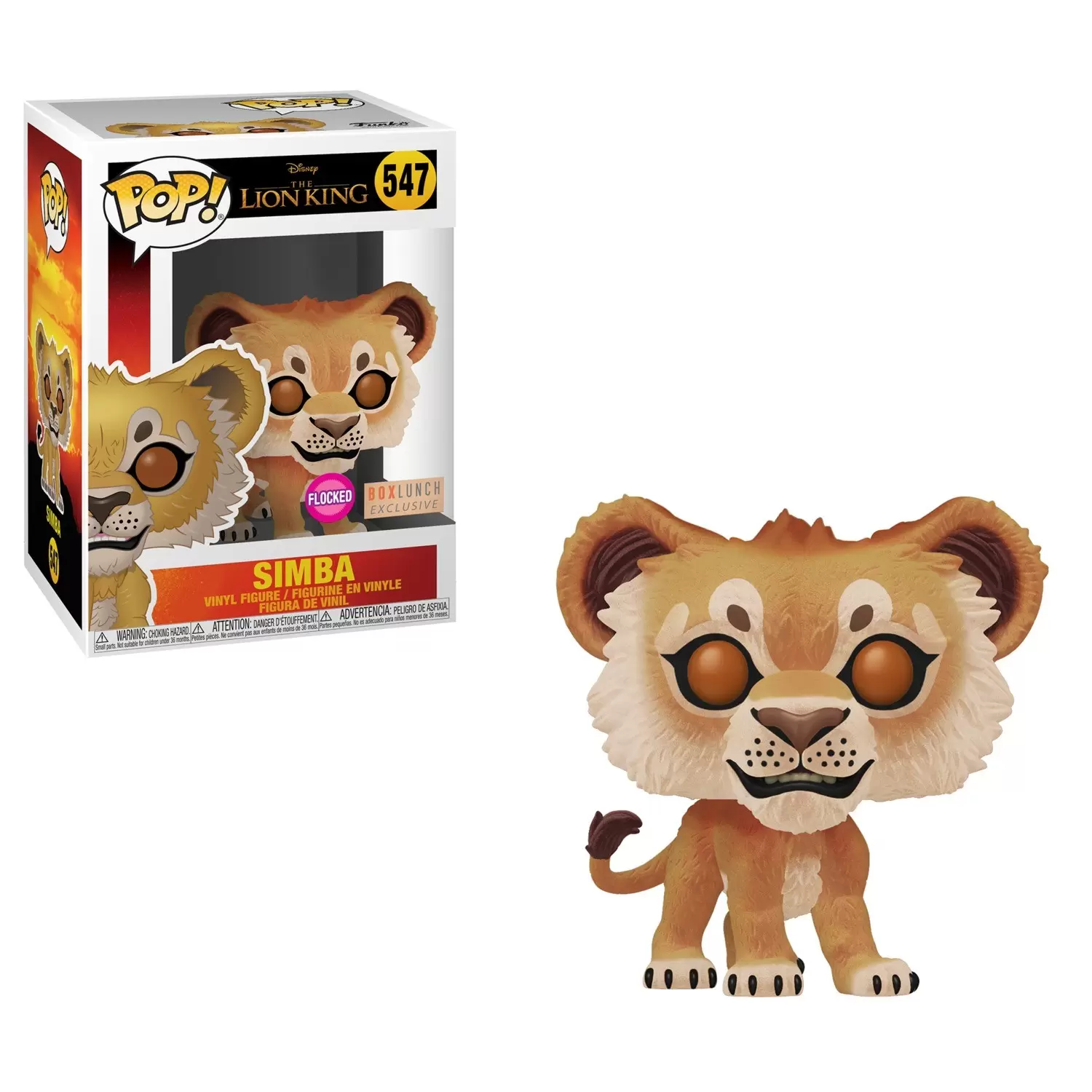 POP! Disney - The Lion King - Simba Flocked