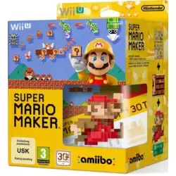 Super Mario Maker + Amiibo Mario