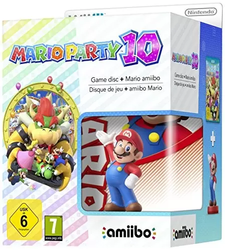 Wii U Games - Mario Party 10 + Amiibo Mario