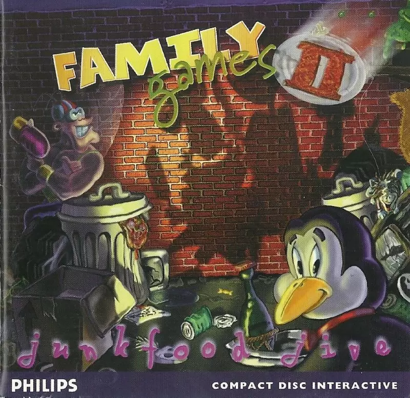Philips CD-i - Family Games II: Junkfood Jive