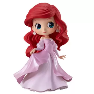 Q Posket Disney - Ariel Pink Dress Normal