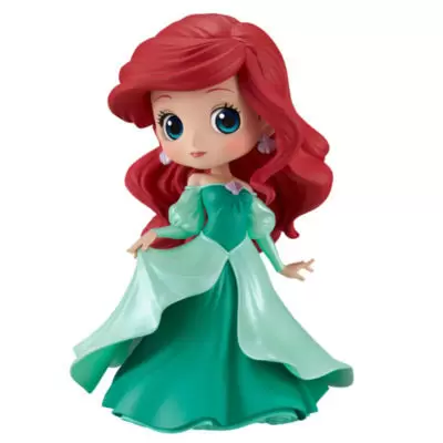 Q Posket Disney - Ariel Green Dress Standard