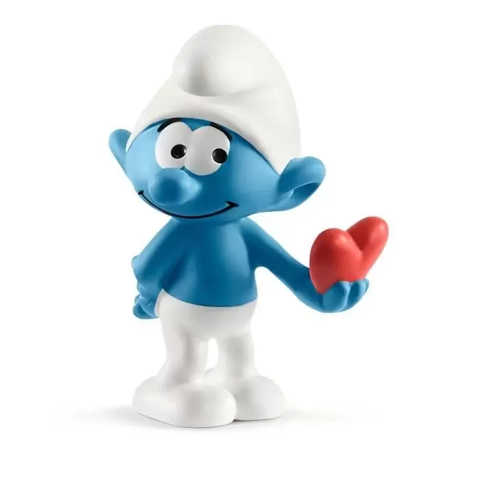 Smurfs figures Schleich - Smurf with heart