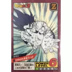 Carte Dragon Ball Power Level #6 (1996)